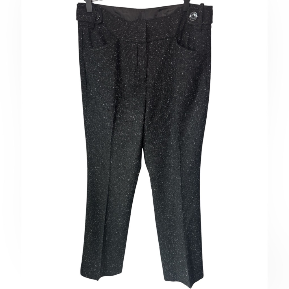Anne Klein Women's Dress Pants Size 6 Color Gray Stretch AK Business . EUC